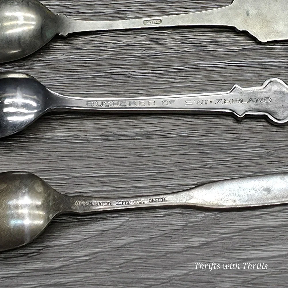 9 Collectible Spoon & Fork Bundle - Rogers,‎ Oneida, Rolex, San Francisco,  More